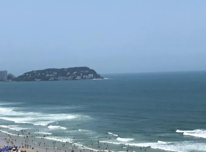 Pe Na Areia - Sol E Mar Enseada Apartamento Guarujá